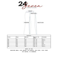 24 Seven Comfort Apparel Plus Méret Kényelmes boka hossza nyújtás
