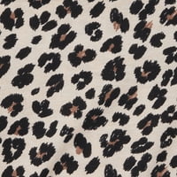 Garanimals Baby & Toddler Girls Leopard kapucnis hosszú ujjú póló, méretek 12m-5t