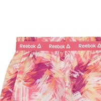 Reebok Girls Dash nyomtatva, röviden futó tömörítéssel, 4-18 méretű