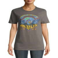 Van Halen női rövid ujjú grafikus póló