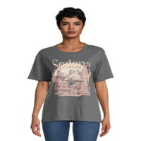 Idő és a Tru Női Sedona Jersey grafikus póló