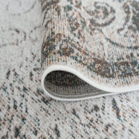 Hagyományos terület szőnyeg medál krém, a réce nappali könnyen tisztítható