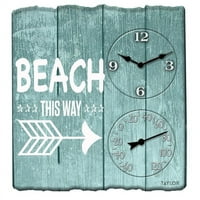 Taylor® precíziós termékek Beach így az óra hőmérővel