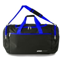 Argo Sport In. Fekete kék duffel táska vállszíj