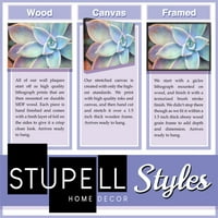 Stupell Industries rusztikus téli tengerparti ház tengerparti táj vászon fal művészet, 36, a Stellar Design Studio tervezése