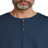 George férfi Henley póló rövid ujjú