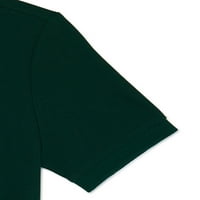 Wonder Nation Boys School Egységes Pique Polo ing, rövid ujjú, 2-csomag, méretű 4- és Husky