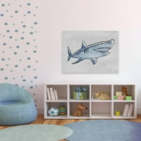 Marmont Hill Great Blue cápa vászon fali művészet