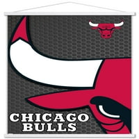 Chicago Bulls-Logó Fali Poszter, 22.375 34