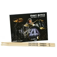 Chromacast Vinny Appice Signature Drumsticks és aláírt fotócsomag