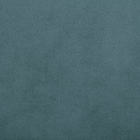 Selyem otthoni Verdi luxus bársony szoba sötétítő rúd zsebfüggöny panel pár, páva kék, 52x95