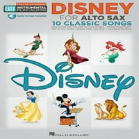 Hal Leonard Easy Instrumental Play-Along: Disney - klasszikus dalok: Alto Sa Easy Instrumental Play-Along könyv Online hangsávokkal
