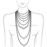 Sterling ezüst három színű holdvágó ovális lánc nyaklánc, 16 ”-24”, tavaszi kapocs, nők, lányok, unisex számára