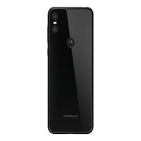 Motorola One XT1941-64B kártyafüggetlen GSM Dual-SIM telefon W két megapixeles kamera-fekete