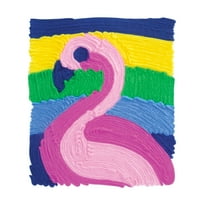 'Art fonal műalkotások kézműves készlet-Flamingo