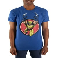 Marvel képregény férfiak X-Men enyhén bajba jutott rozsdamentes nyomtatási póló, akár 3xl méretű