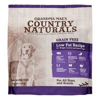 Mae nagymama vidéki természetes gabonamentes alacsony zsírtartalmú recept száraz kutyaeledel, LB