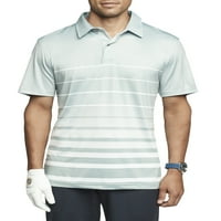 Férfi golf ombre csíkos póló
