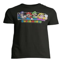Nintendo férfiak Super Mario legénység grafikus pólója