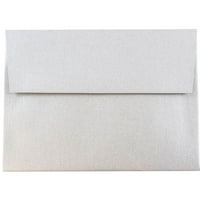 Papír és boríték borítékok, 1 2, ezüst metál, csomagonként