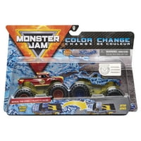 Monster Jam, hivatalos radikális mentés vs. Blue Thunder színváltó Monster Trucks, 1: Skála