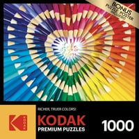 Cra-Z-Art Kodak 1000 darabos élet egy Bo színek felnőtt Kirakós játék