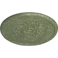 Ekena Millwork 1 2 OD 1 4 P Anthony betakarítás mennyezeti medál, kézzel festett athéni zöld ropogós
