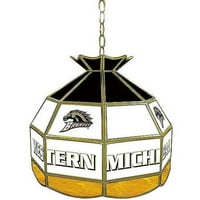 Védjegy Global Western Michigan University 16 ólomüveg Tiffany lámpa világítótestet