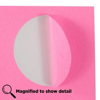 Papír és boríték kör címkéző matrica tömítések, 2. átmérőjű, rózsaszín, kerek címkék csomagonként