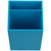 Műanyag Tolltartó, Kék, Asztali Ceruzapohár Külön-Külön