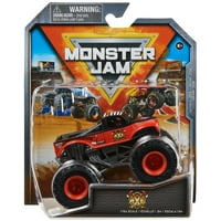 Monster Jam Axe-1: méretarányos Monster Trucks, lány és fiú játékok