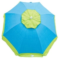 80 kék és zöld Octagon Beach Umbrella