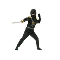 Halloween Ninja Avenger Sorozat Gyermek Jelmez-Fekete