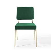 Kézműves étkező oldalsó szék teljesítmény bársony készlet 2-EEI-4505