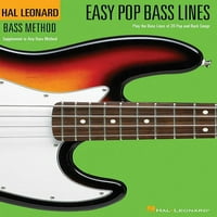 Hal Leonard Basszus Módszer: Könnyű Pop Basszus Vonalak