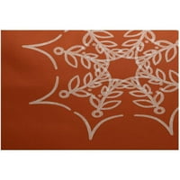 Egyszerűen Daisy 4 '6' web art ünnepi nyomtatás beltéri szőnyeg