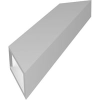 Ekena Millwork 3 W 18 D 24 H Hagyományos építészeti minőségű PVC térdjel