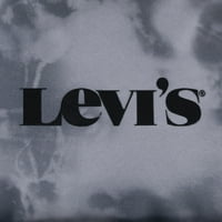 Levi Unise felnőtt klasszikus logója hátizsákja, fekete nyakkendő festék