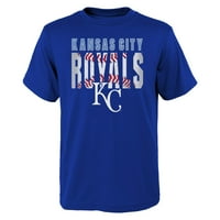 Kansas City Royals Boys 4- SS Tee 9K3BXMBS XXL18