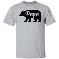 Grafikus amerikai apák napi papa medve ing apa férfi pólóhoz