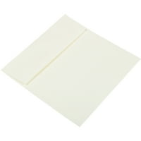 8. papír 8. négyzet alakú meghívó borítékok, természetes fehér, 100 csomag