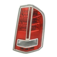 Új CAPA tanúsítvánnyal rendelkező Standard csere vezetőoldali hátsó lámpa szerelvény, illik 2012-Chrysler 300