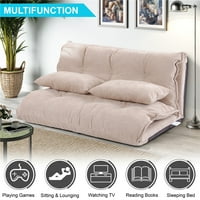 Irene INEVENT SOFA ágy összecsukható kanapé ágy állítható helyzetben bársonyos felszíni beltéri bútorok a nappalihoz