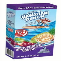 Hawaii lyukasztó italkeverék, vad lila, 2. oz, csomagok, szám
