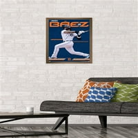 Detroit Tigers - Javier Báez Wall poszter, 14.725 22.375 keretes