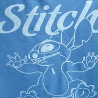 Stitch Juniors Scoop Neck grafikus póló