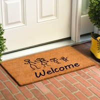 Calloway Mills Stick Family Outdoor Doormat 24 36