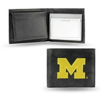- Férfi Michigan Wolverines hímzett Billfold pénztárca
