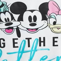 Mickey Mouse női és női plusz Disney licenc hosszú ujjú felső