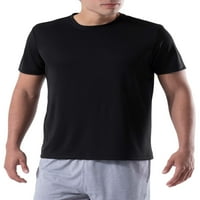 Atlétikai művek férfi aktív mag rövid ujjú póló- 2-csomag, S-3XL méretű